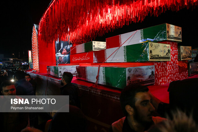 از نمایش قدرت موشک‌ها تا بدرقه کاروان اهالی بهشت