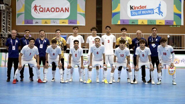 پیروزی تیم‌ملی فوتسال دانش آموزان ایران برابر کرواسی