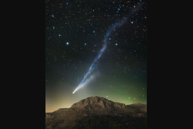 عکس روز ناسا از دنباله سرگردان «دنباله‌دار لمون»