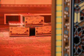 مراسم استقبال از پیکر ۹ شهید گمنام در کرمان