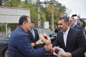 ورود هیأت بلندپایه آذربایجانی از گذرگاه مرزی آستارا برای شرکت در اجلاس استانداران خزر