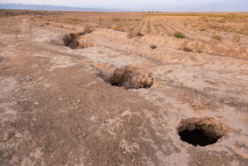 عمیق‌ترین شکاف فرونشست کشور در نیشابور