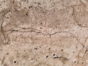 عمیق‌ترین شکاف فرونشست کشور در نیشابور