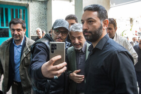 مراسم یادبود زرین احمدی‌نژاد در مسجد جامع نارمک
