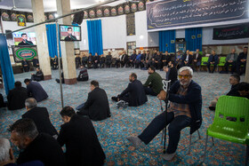 مراسم یادبود زرین احمدی‌نژاد در مسجد جامع نارمک
