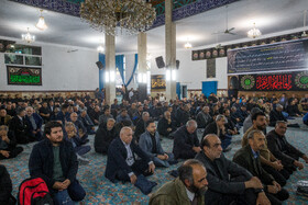 مراسم یادبود زرین احمدی‌نژاد در مسجد جامع نارمک
