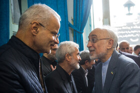 مراسم یادبود زرین احمدی‌نژاد در مسجد جامع نارمک
