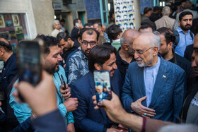 مراسم یادبود زرین احمدی‌نژاد در مسجد جامع نارمک
