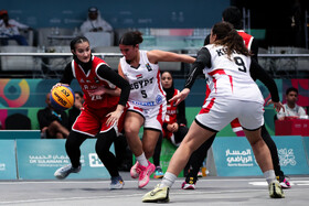 بازی‌های کشورهای اسلامی ۲۰۲۵ ریاض - مسابقه بسکتبال ۳ نفره زنان ایران و مصر