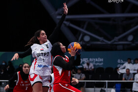 بازی‌های کشورهای اسلامی ۲۰۲۵ ریاض - مسابقه بسکتبال ۳ نفره زنان ایران و مصر