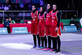 بازی‌های کشورهای اسلامی ۲۰۲۵ ریاض - مسابقه بسکتبال ۳ نفره زنان ایران و مصر