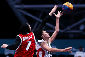 بازی‌های کشورهای اسلامی ۲۰۲۵ ریاض - مسابقه بسکتبال ۳ نفره زنان ایران و مصر