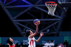 بازی‌های کشورهای اسلامی ۲۰۲۵ ریاض - مسابقه بسکتبال ۳ نفره زنان ایران و مصر