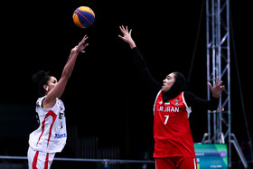 بازی‌های کشورهای اسلامی ۲۰۲۵ ریاض - مسابقه بسکتبال ۳ نفره زنان ایران و مصر