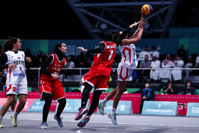 بازی‌های کشورهای اسلامی ۲۰۲۵ ریاض - مسابقه بسکتبال ۳ نفره زنان ایران و مصر