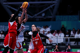 بازی‌های کشورهای اسلامی ۲۰۲۵ ریاض - مسابقه بسکتبال ۳ نفره زنان ایران و مصر