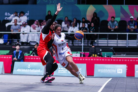 بازی‌های کشورهای اسلامی ۲۰۲۵ ریاض - مسابقه بسکتبال ۳ نفره زنان ایران و مصر