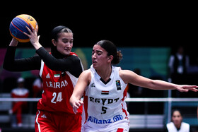 بازی‌های کشورهای اسلامی ۲۰۲۵ ریاض - مسابقه بسکتبال ۳ نفره زنان ایران و مصر