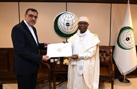تقدیم استوارنامه نماینده جدید ایران به دبیرکل سازمان همکاری اسلامی