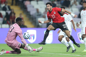 تورنمنت العین امارات؛ دیدار تیم های ملی فوتبال مصر و کیپ‌ورد