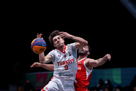 بازی‌های کشورهای اسلامی ۲۰۲۵ ریاض - مسابقه بسکتبال ۳ نفره مردان ایران و ترکیه