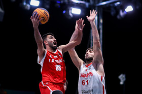 بازی‌های کشورهای اسلامی ۲۰۲۵ ریاض - مسابقه بسکتبال ۳ نفره مردان ایران و ترکیه