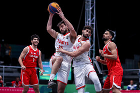 بازی‌های کشورهای اسلامی ۲۰۲۵ ریاض - مسابقه بسکتبال ۳ نفره مردان ایران و ترکیه