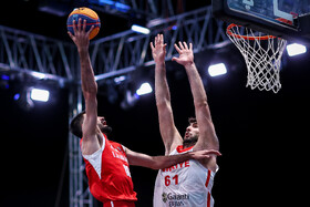 بازی‌های کشورهای اسلامی ۲۰۲۵ ریاض - مسابقه بسکتبال ۳ نفره مردان ایران و ترکیه