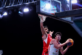 بازی‌های کشورهای اسلامی ۲۰۲۵ ریاض - مسابقه بسکتبال ۳ نفره مردان ایران و ترکیه