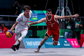 بازی‌های کشورهای اسلامی ۲۰۲۵ ریاض - مسابقه بسکتبال ۳ نفره مردان ایران و ترکیه