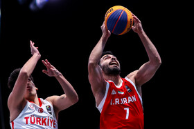 بازی‌های کشورهای اسلامی ۲۰۲۵ ریاض - مسابقه بسکتبال ۳ نفره مردان ایران و ترکیه