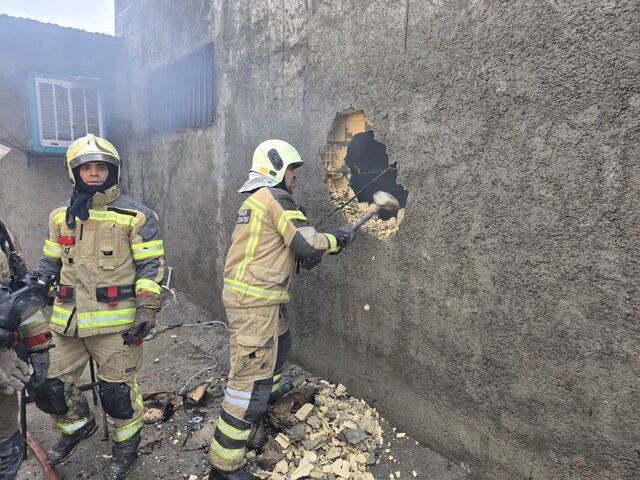 آتش‌سوزی در کارگاه رنگرزی شهرک گلریز؛ یک نفر جان باخت