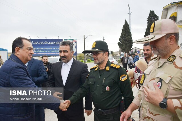 ورود هیأت بلندپایه آذربایجانی از گذرگاه مرزی آستارا برای شرکت در اجلاس استانداران خزر
