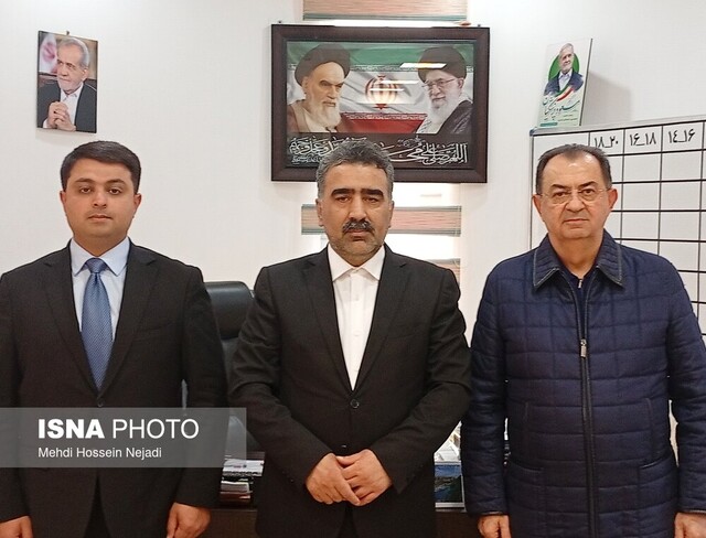 ورود هیأت بلندپایه آذربایجانی از گذرگاه مرزی آستارا برای شرکت در اجلاس استانداران خزر