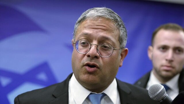 تشکیلات خودگردان: سخنان بن گویر تهدیدی مستقیم برای امنیت منطقه‌ای و نظم بین‌المللی است