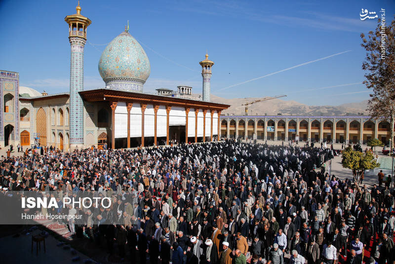 نماز طلب باران همزمان در ۷۵ نقطه شهری استان فارس اقامه شد نماز طلب باران همزمان در ۷۵ نقطه شهری استان فارس اقامه شد