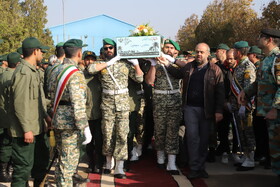 آیین استقبال از پیکرهای مطهر شهدای گمنام - تبریز