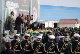 آیین استقبال از پیکرهای مطهر شهدای گمنام - تبریز