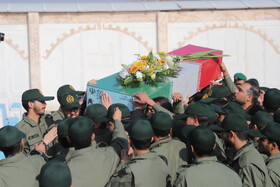 آیین استقبال از پیکرهای مطهر شهدای گمنام - تبریز