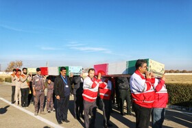 آیین استقبال از پیکرهای مطهر شهدای گمنام - همدان