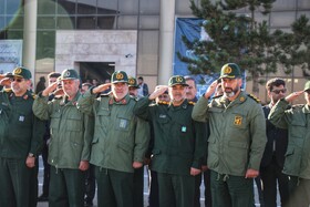 آیین استقبال از پیکرهای مطهر شهدای گمنام - همدان