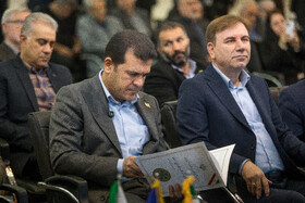 حسین افشین، معاون علمی و فناوری رئیس جمهور در مراسم افتتاحیه نمایشگاه توانمندی‌های اقتصاد دریا محور