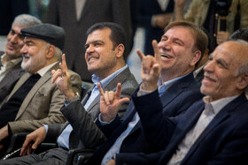 حسین افشین، معاون علمی و فناوری رئیس جمهور در مراسم افتتاحیه نمایشگاه توانمندی‌های اقتصاد دریا محور