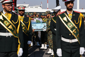 آیین استقبال از پیکرهای مطهر شهدای گمنام - مشهد
