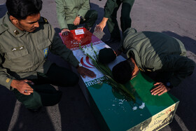 آیین استقبال از پیکرهای مطهر شهدای گمنام - مشهد
