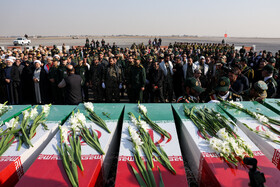 آیین استقبال از پیکرهای مطهر شهدای گمنام - مشهد
