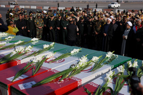 آیین استقبال از پیکرهای مطهر شهدای گمنام - مشهد
