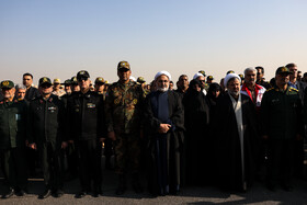 آیین استقبال از پیکرهای مطهر شهدای گمنام - مشهد
