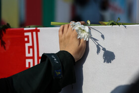 آیین استقبال از پیکرهای مطهر شهدای گمنام - مشهد
