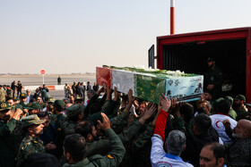 آیین استقبال از پیکرهای مطهر شهدای گمنام - مشهد
